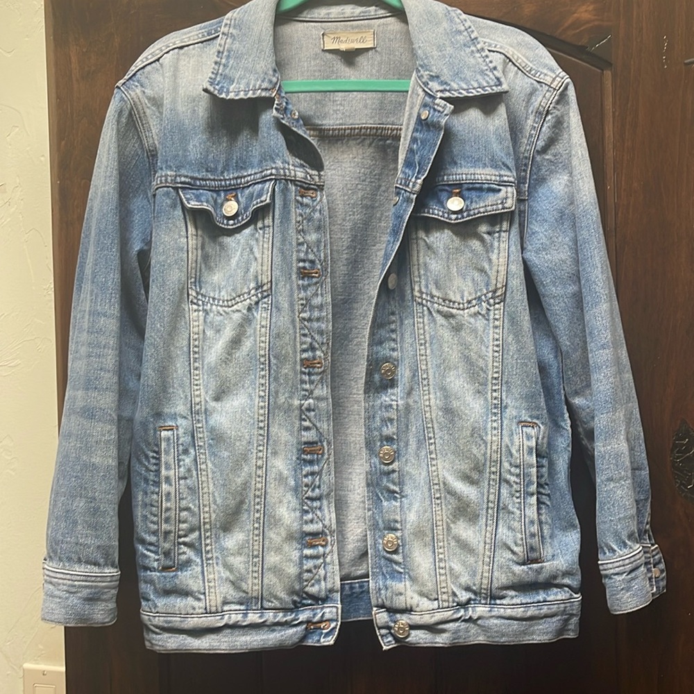 Madewell Distressed Jean Jacket